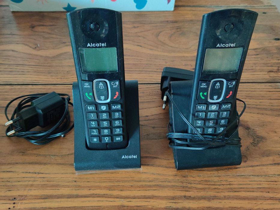 TELEFONE SEM FIOS ALCATEL DUO PRETO