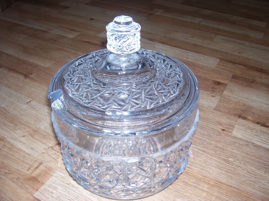 duża waza - kryształ z lat 70 tych