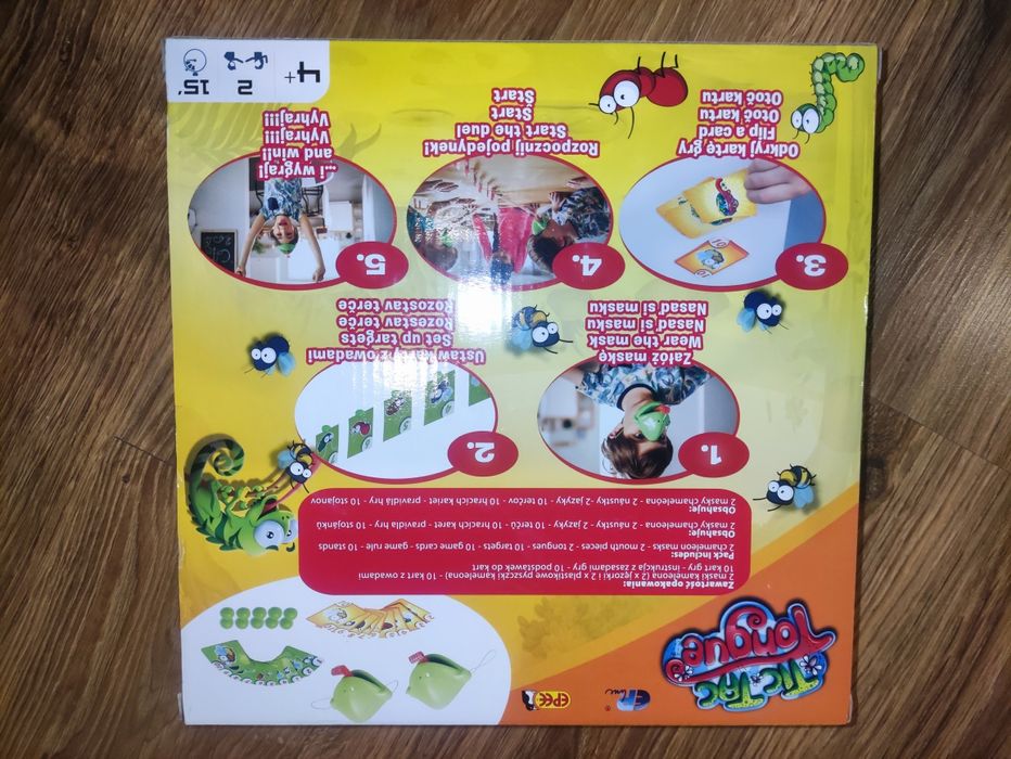 EPEE nowa Gra familijna Jęzorki Szybciorki 

EPEE GRA FAMILIJNA JĘZORK