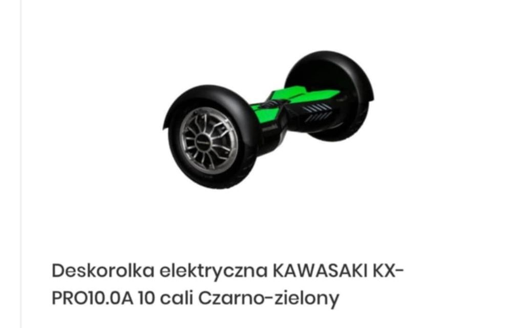 Deskorolka elektryczna Kawasaki