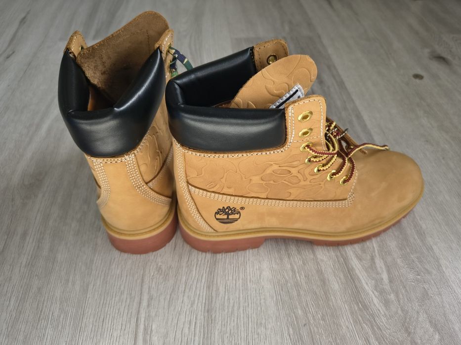 Buty zimowe timberland x bape