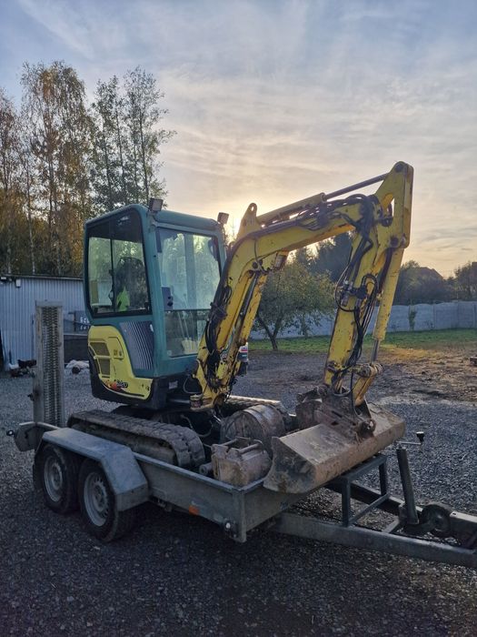 Yanmar sv20 rok 2012 minikoparka koparka zamiana