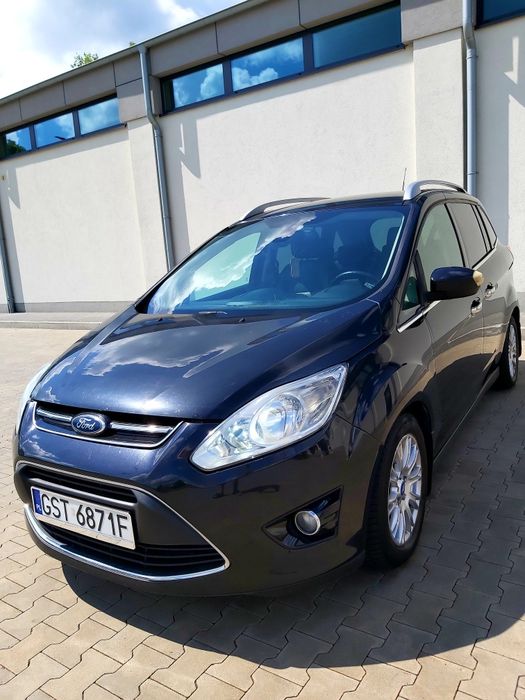 Ford Grand C-Max 7 osobowy  Skóry 1.6 TDCI Klimatronik bezkluczykowy