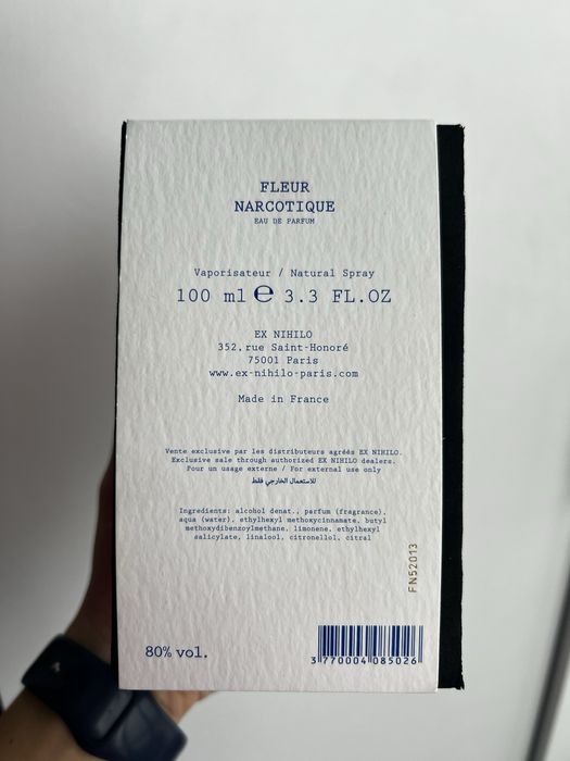 Парфуми ex nihilo fleur narcotique