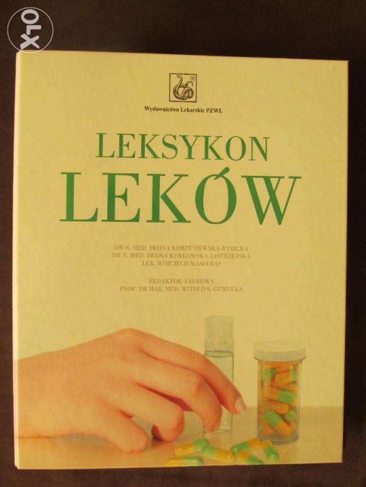 Leksykon leków PZWL Skoroszyt 400 stron
