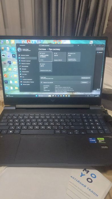 HP Victus 15 | i5-14450HX | RTX 3050 6GB | 32GB RAM | SSD 1.5TB+ | 144Hz | Відмінний стан | Гарантія