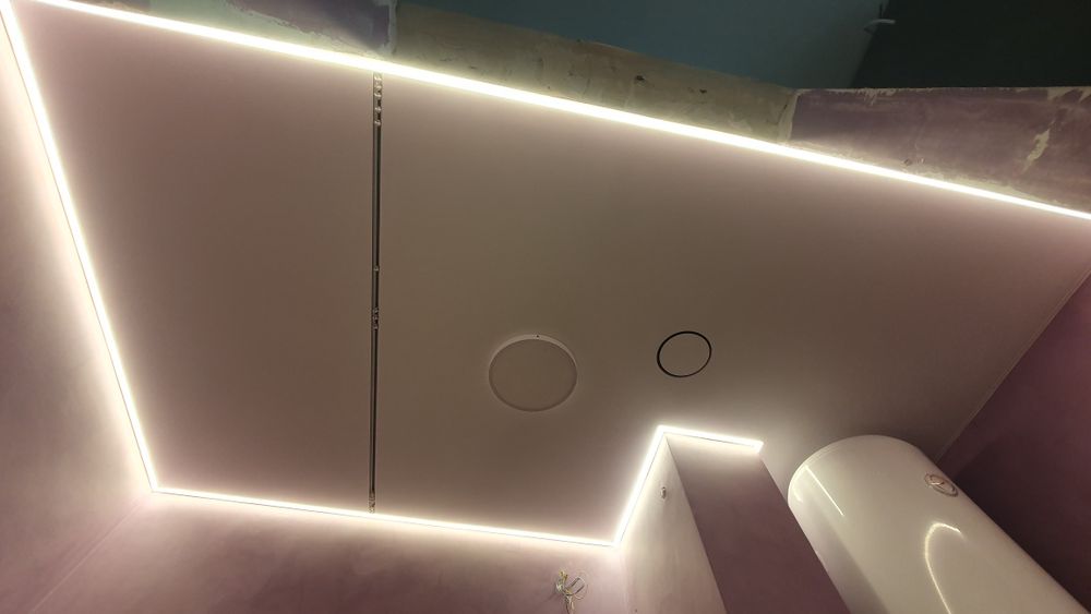 Натяжні стелі ПРЕМІУМ-класу | Лубни | Гарантія