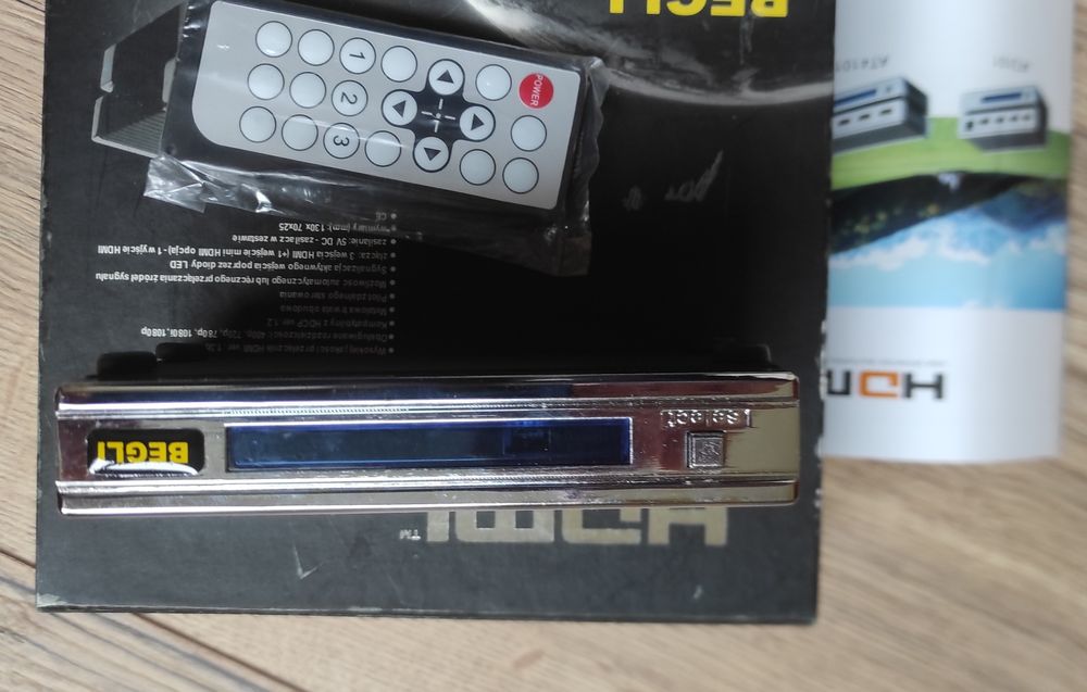 Switch HDMI 3x1 Przełącznik HDMI  Begli GC-SW-3101
