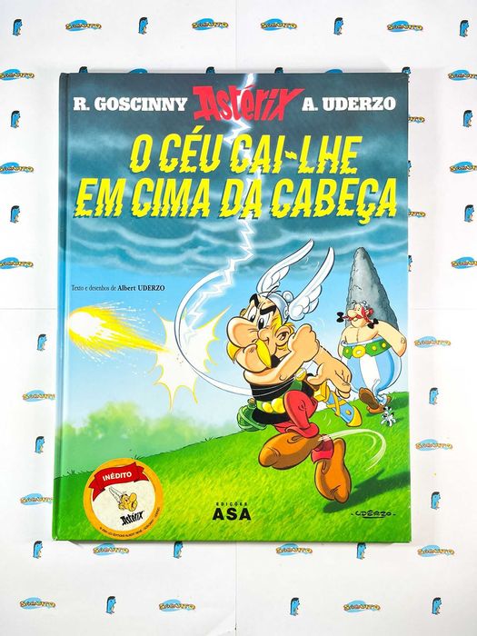 Livro Astérix O Céu Cai-lhe em Cima da Cabeça