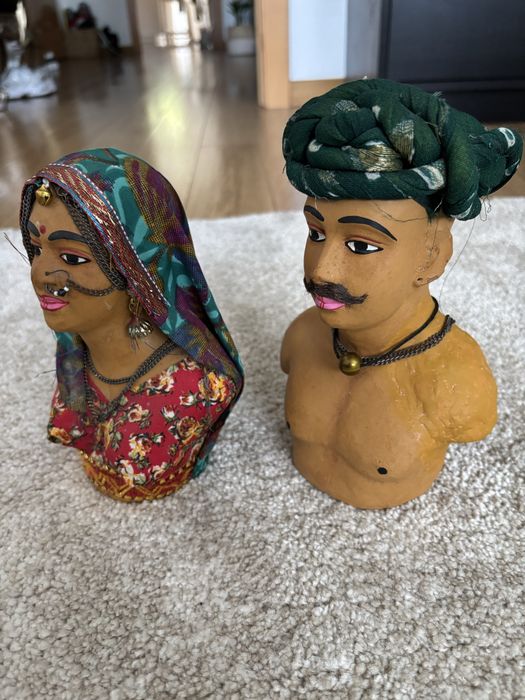 Estatuetas Casal Rajasthani