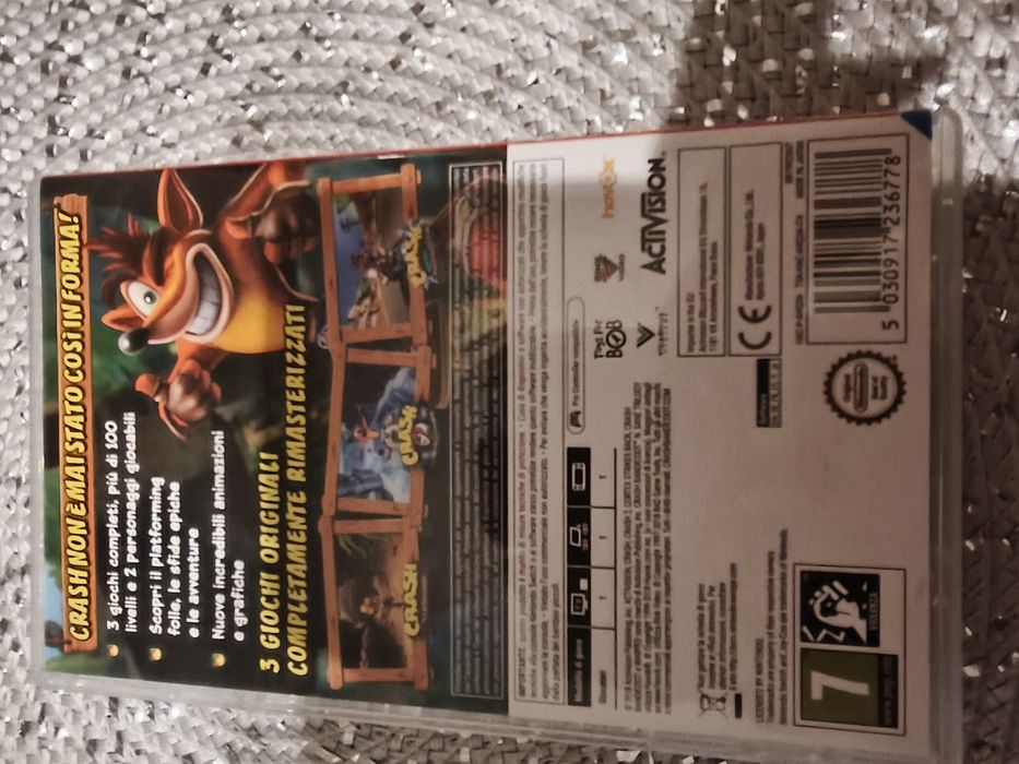 Crash Bandicom n Sane Trylogy Nintendo