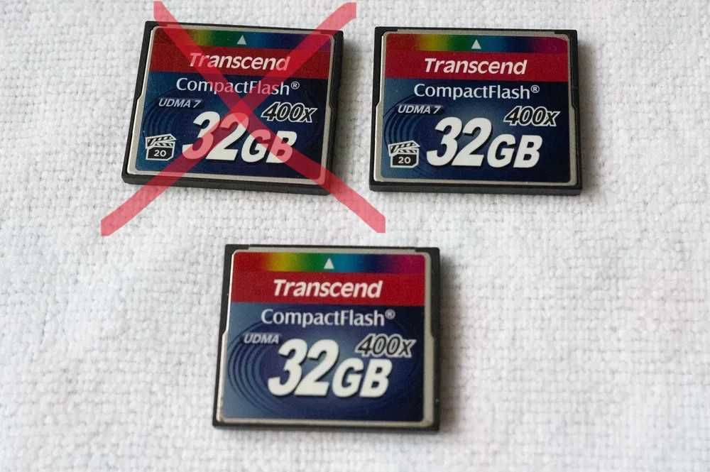 Karta pamięci compact Flash  CF Transcend 32GB