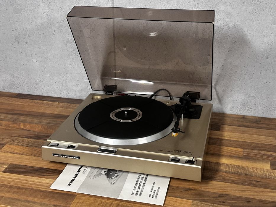 Gramofon Marantz TT 2000 gramofon vintage, instrukcja
