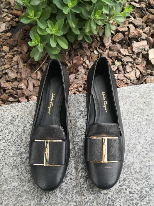 Туфли Salvatore Ferragamo (Феррагамо), оригинал, кожаные, 37,5.