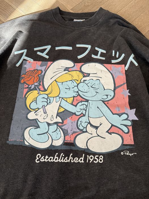 Bluza Primark z motywem Smerfow