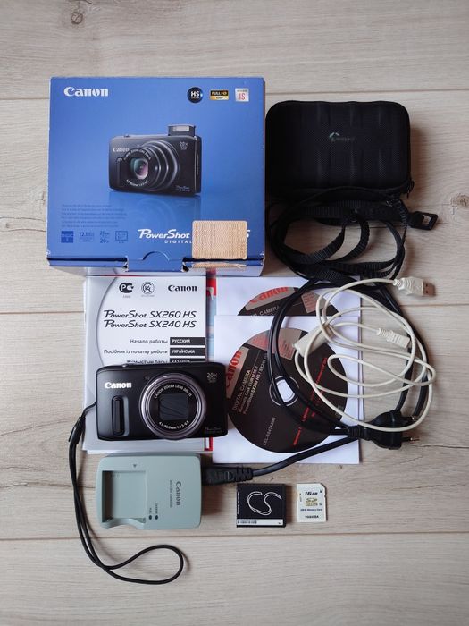 Canon SX240 HS 20x optical zoom