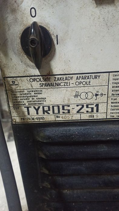 Migomat Półautomat spawalniczy OZAS Tyros 251 250A 400V