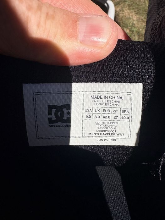 DC Shoes Gaveler WNT męskie roz. 42 / 27 cm – Water Resistant
