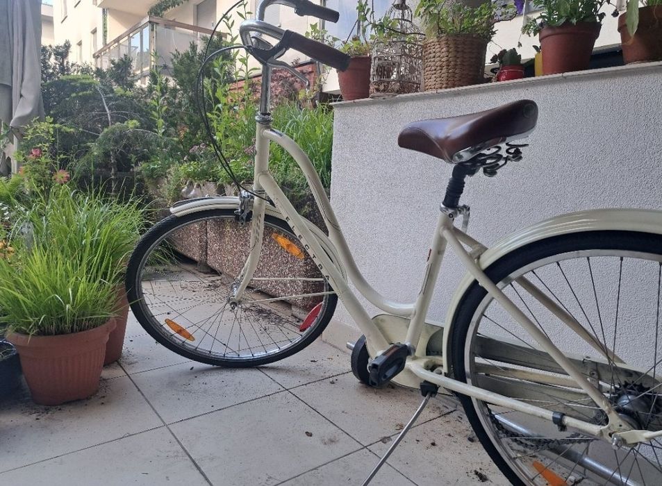 Rower Electra Vintage Retro Ecru