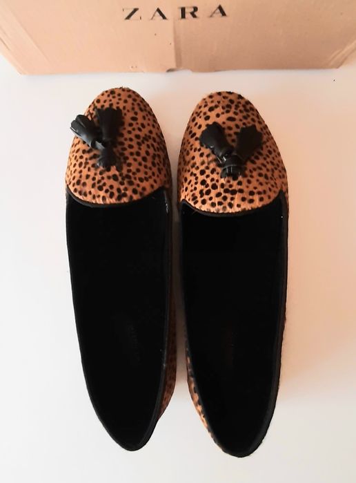 Лофери, балетки Zara р. 34