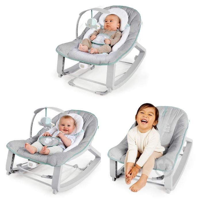 Шезлонг дитячий,  качалка- Ingenuity Keep Cozy 3 в 1. НОВА!