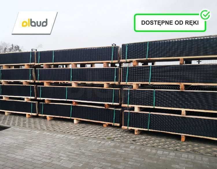 Ogrodzenie panelowe cena 1mb 1230 GRAFIT panel ogrodzeniowy 3D Czersk