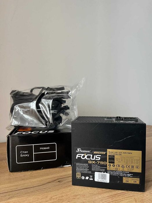 Блок живлення Seasonic Focus GX-750 750W (SSR-750FX) - 3366