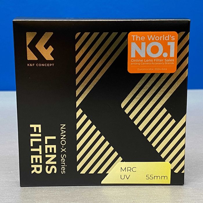K&F Concept MRC UV Nano-X Series - 55mm (Filtro UV) - SELADO