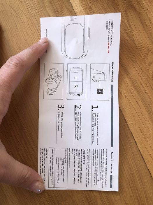 Окуляри віртуальної реальності AIR VR 360 очки маска