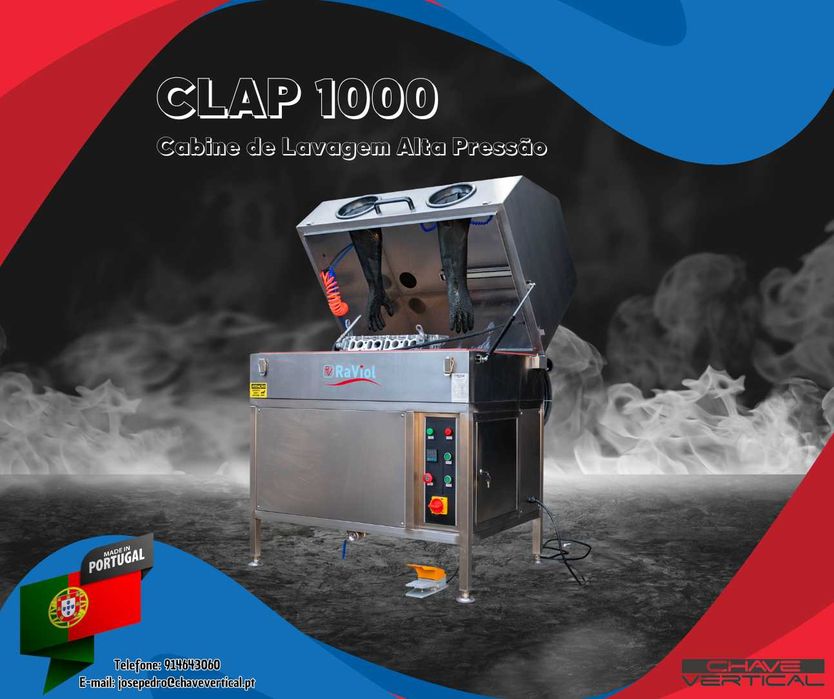 Cabine Lavagem Manual a Alta Pressão a Quente CLAP1000 RAVIOL  JR19