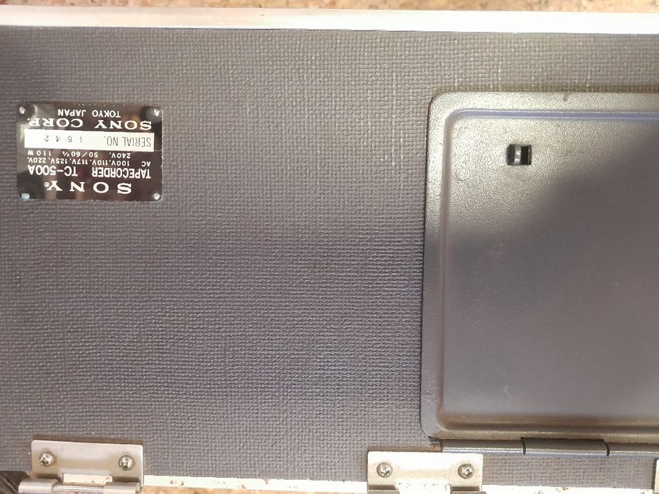 Sony gravador de fita