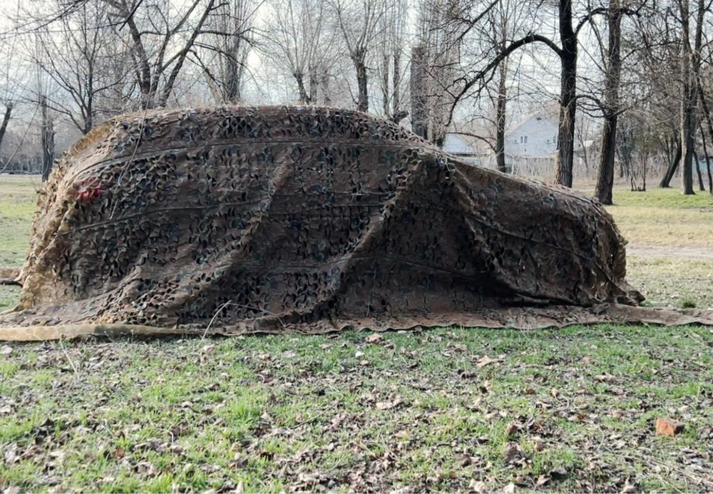 Продам маскувальну сітку для автомобіля, техніки