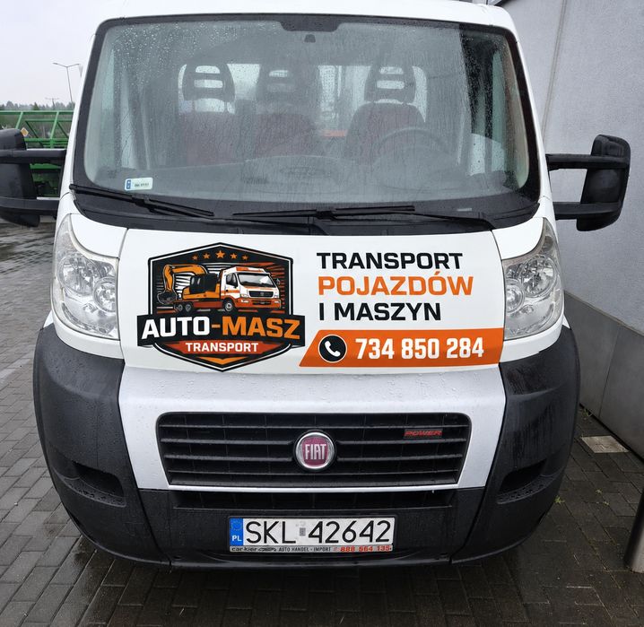 Auto pomoc drogowa transport pojazdów i maszyn rolniczych