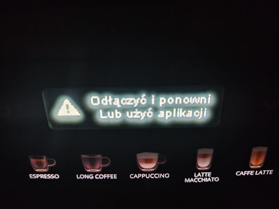 Ekspres do kawy KRUPS -uszkodzony
