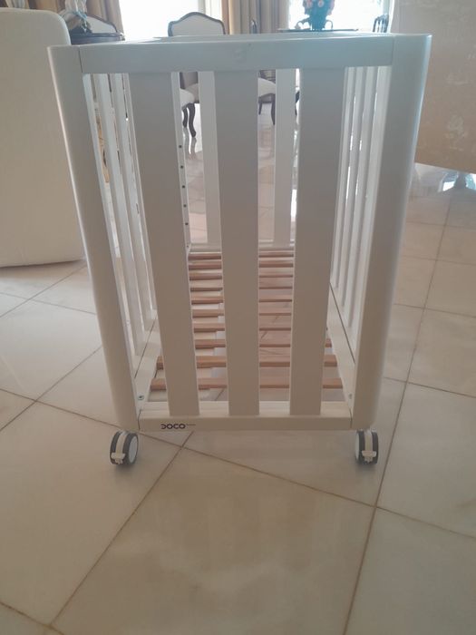 Mini-Berço de Co-Sleeping Doco Sleeping de Madeira 50x90 cm - Branco