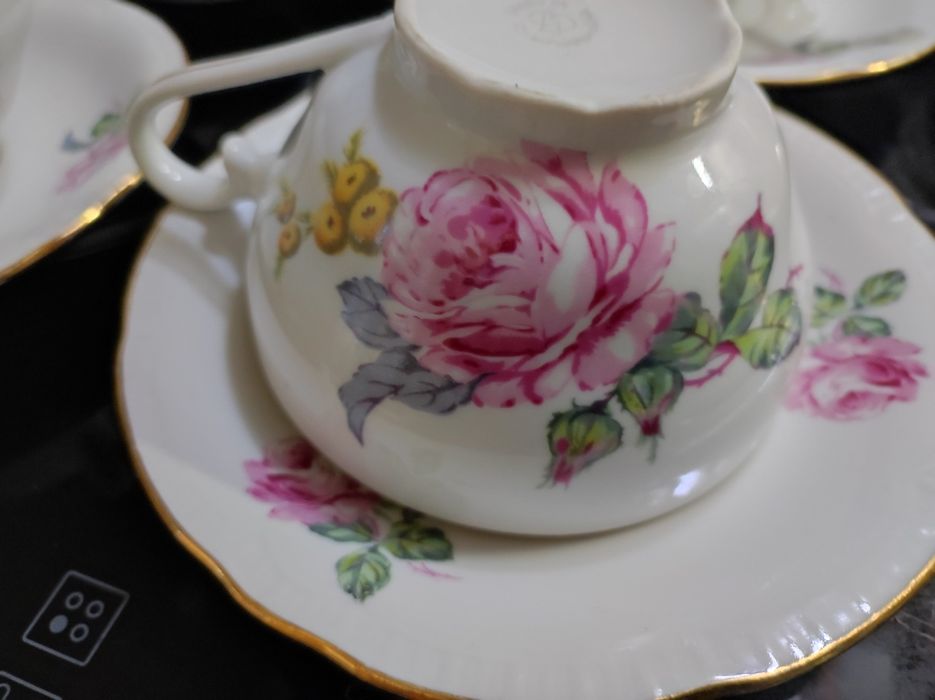 Чайный сервиз Чехословакия фарфор.