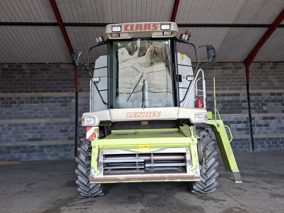 Claas lexion 460 rok 2000 silnik ve mercedes heder c 750