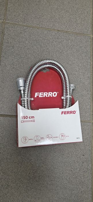 Przewód wąż natryskowy, do prysznica Ferro 150 cm