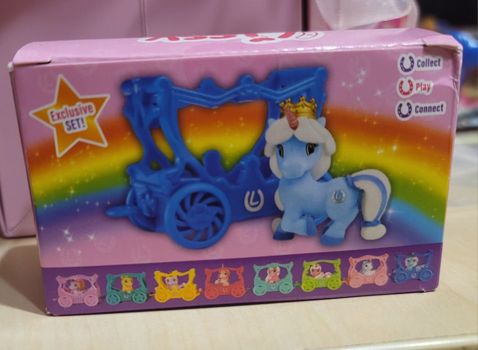 Lissy pony ліссі поні в кареті поняшка май літл поні оксамитова фігурк