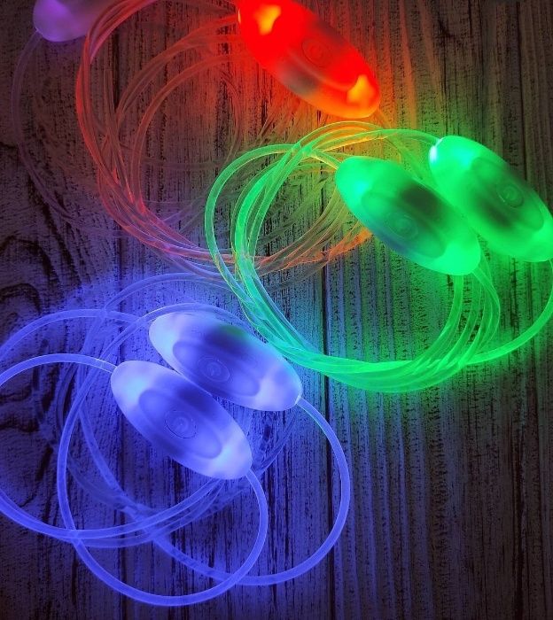 светящиеся шнурки на батарейках