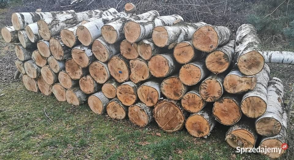 Drewno opałowe kloc, rabane każda ilość dostępne od ręki