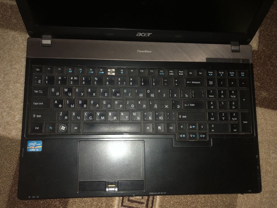 Ноутбук Acer TravelMate 8573 робочий для навчання, офісу, інтернету