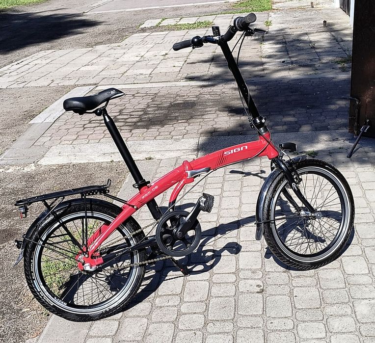 Rower składany SIGN FRO 03 – 20", Shimano Nexus 3, stan idealny