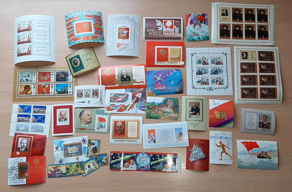 Блоки СССР негашеные