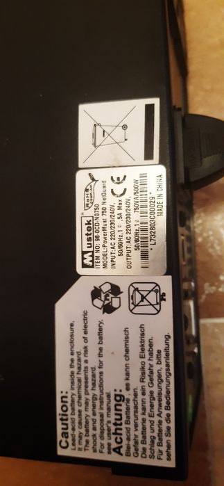 PowerMust 750 netGuard