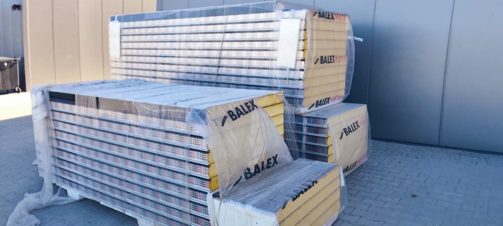 Sprzedam płyty warstwowe elewacyjne PIR 100 Balex