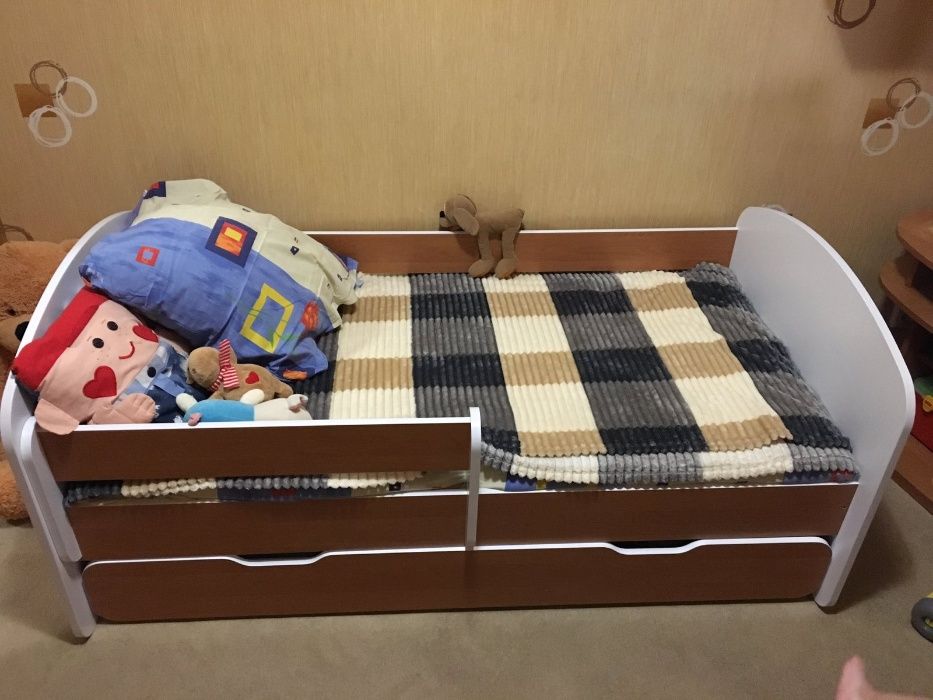 Дитяче ліжко Лакки. Кровать для детей от 2-х лет