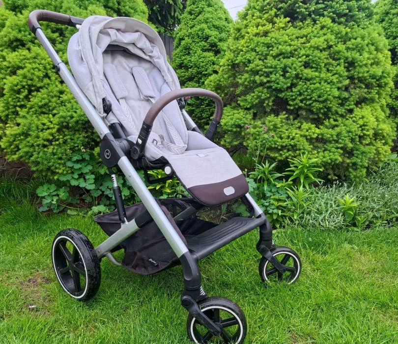 Коляска 2 в 1 Cybex Balios S Lux (Grey/Сіра) – Стан НОВОЇ!