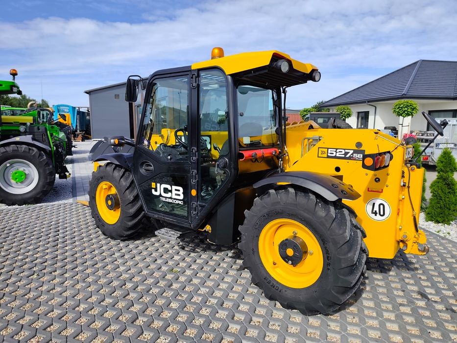 Ładowarka teleskopowa JCB 527-58 AgriPlus klimatyzacja 2m 19r Orginał.