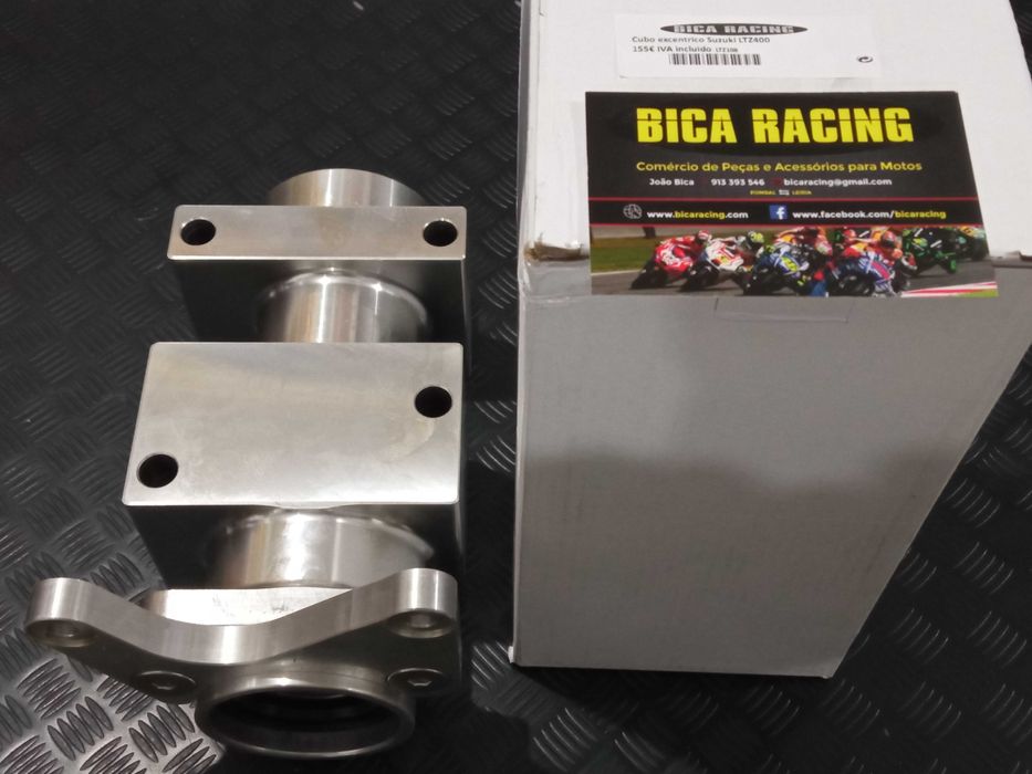Cubo excentrico eixo traseiro Suzuki LTZ400 Quadsport 2004 a 2008